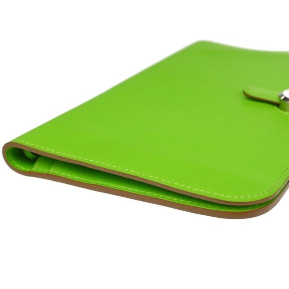 Hermes Apple Green Swift Dogon GM Wallet SI□P - Picture 3 of 7